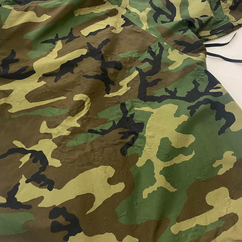【現状渡し品】【メンズ】 ECWCS エクワックス COLD WEATHER PARKA CAMOUFLAGE コールドウェザー パーカー カモフラージュ ライトアウター ミリタリージャケット 145-260613-ss-02-tei サイズ:L カラー:カモ 万代Net店