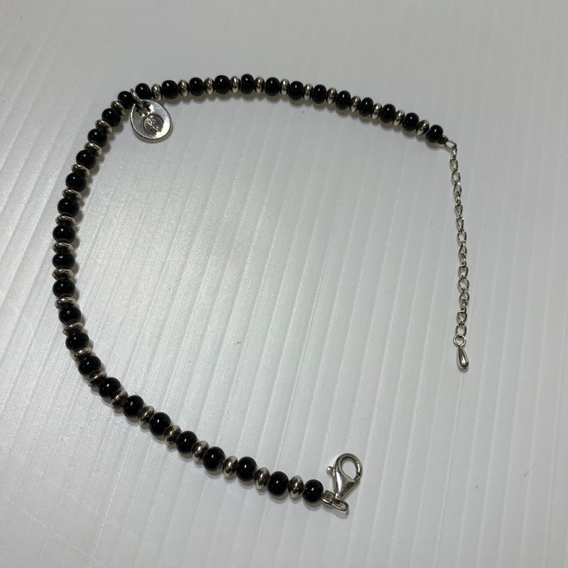 【中古品】【メンズ】 WildWood ワイルドウッド BEADS BRACELET ビーズ ブレスレット アクセサリー アンクレット 191-260613-ko-06-tei カラー:ブラック/シルバー 万代Net店