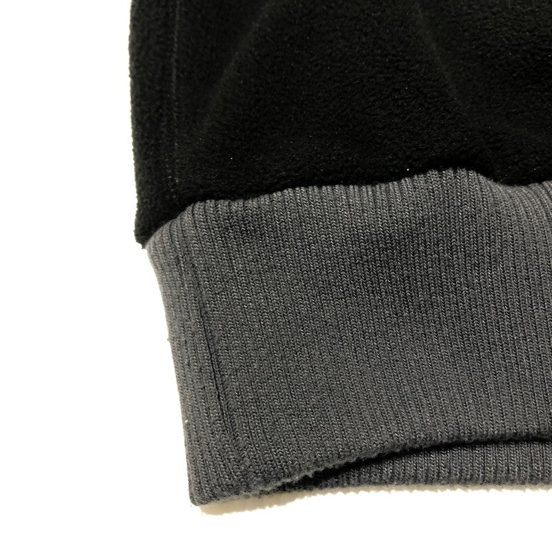 【中古品】【メンズ】 LQQK STUDIO ルック スタジオ FLEECE HOODIE O25FH06 フリース フーディ トップス プルーオーバー 142-260610-sa-04-tei サイズ:M カラー:ブラック 万代Net店