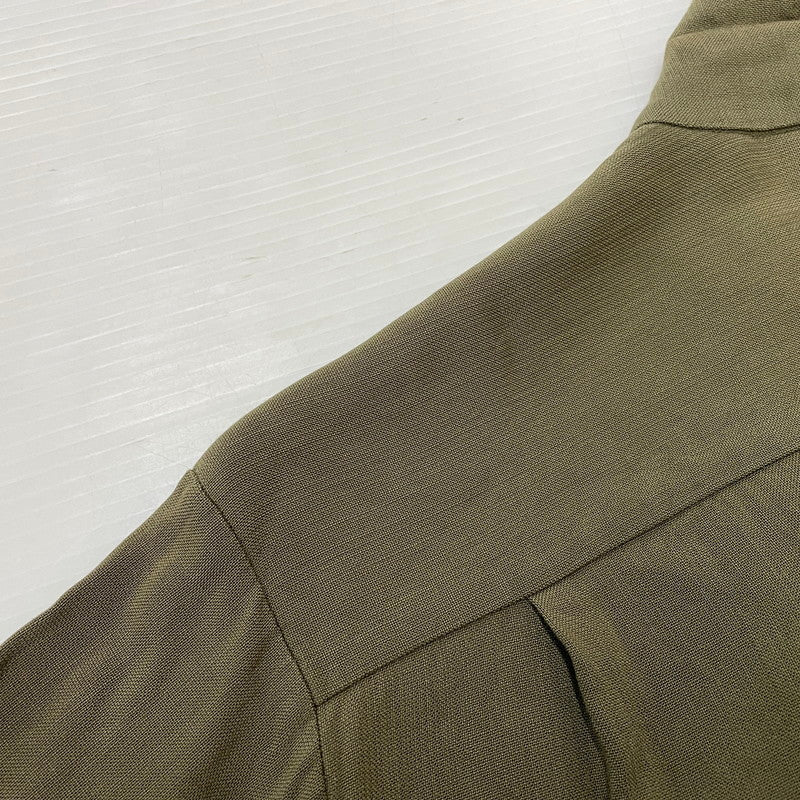 【現状渡し品】【メンズ】 TOWNCRAFT タウンクラフト 60's OPENCOLLAR S/S SHIRT VINTAGE 60年代 オープンカラー ショートスリーブ シャツ 半袖 トップス ヴィンテージ 145-260616-yo-03-tei サイズ:M カラー:グリーン 万代Net店