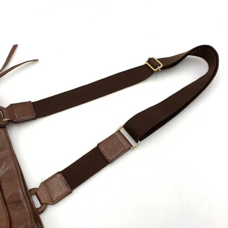 【中古品】【メンズ】 Vivienne Westwood ヴィヴィアン・ウエストウッド ORB SHOULDER BAG オーブ ショルダーバッグ カバン レザーバッグ 188-260723-ko-04-tei カラー:ブラウン 万代Net店