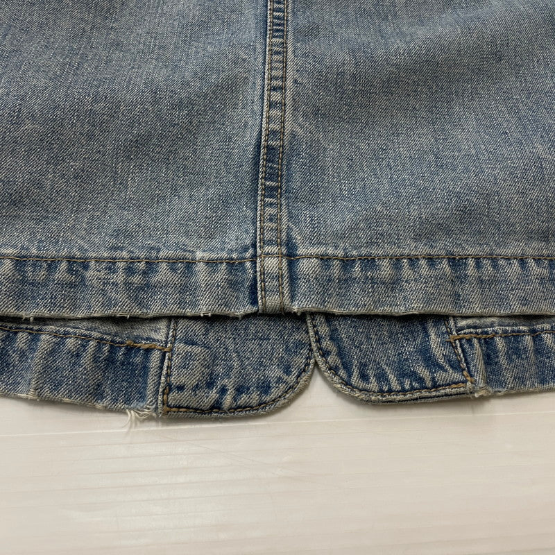 【中古品】【メンズ】 CALVIN KLEIN カルバンクライン 90’s COVERALL DENIM JACKET 90年代 カバーオール デニム ジャケット アウター 141-260615-sa-12-tei サイズ:XL カラー:インディゴ 万代Net店
