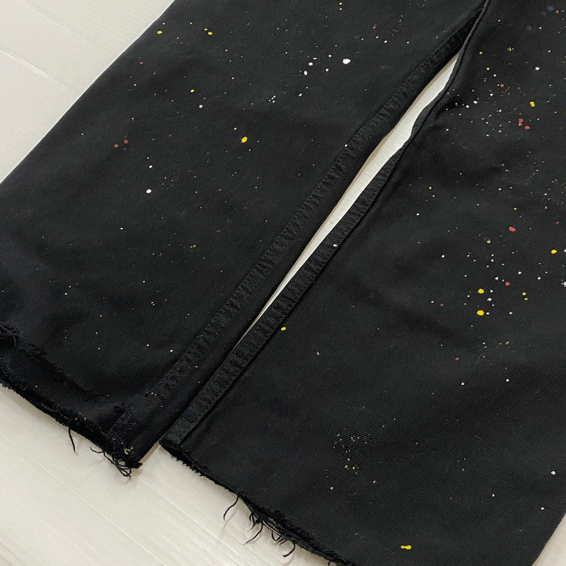 【中古品】【メンズ】 INNOCENCENYC イノセンスニューヨーク DAMAGE DENIM PANTS INSTBK01 ダメージ デニム パンツ ボトムス ジーンズ 153-260624-sa-18-tei サイズ:32 カラー:ブラック 万代Net店