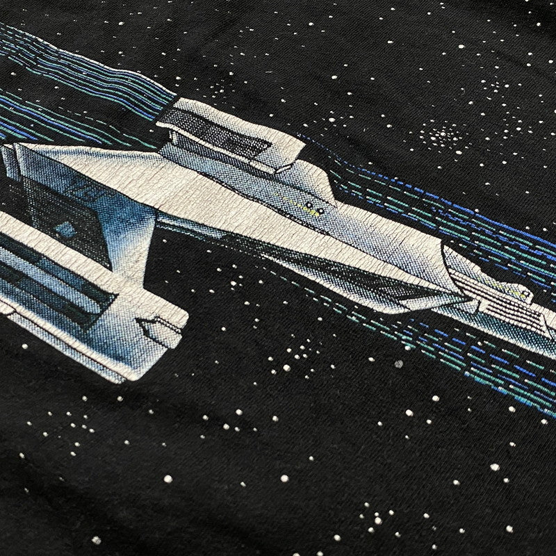 【中古品】【メンズ】 CHANGES チェンジズ 90's 25ANNIVERSARY STARTREK TEE 90年代 25周年 スタートレック Tシャツ 半袖 トップス 145-260624-sa-16-tei サイズ:L カラー:ブラック 万代Net店