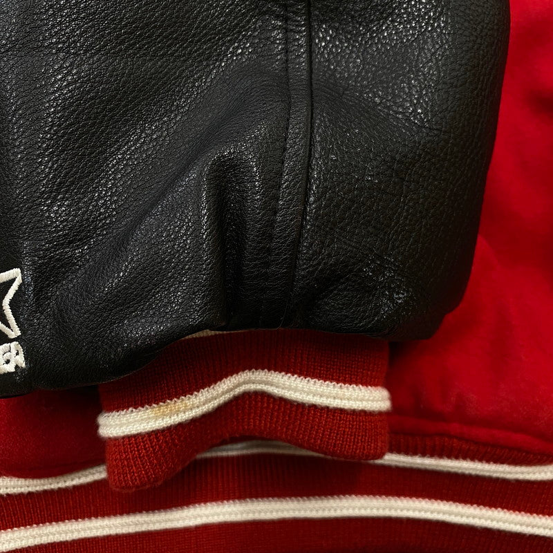 【中古品】【メンズ】 STARTER スターター NHL RED WINGS STADIUM JACKET ナショナルホッケーリーグ レッドウィングス スタジアムジャケット アウター 145-260629-ss-07-tei サイズ:XL カラー:レッド 万代Net店