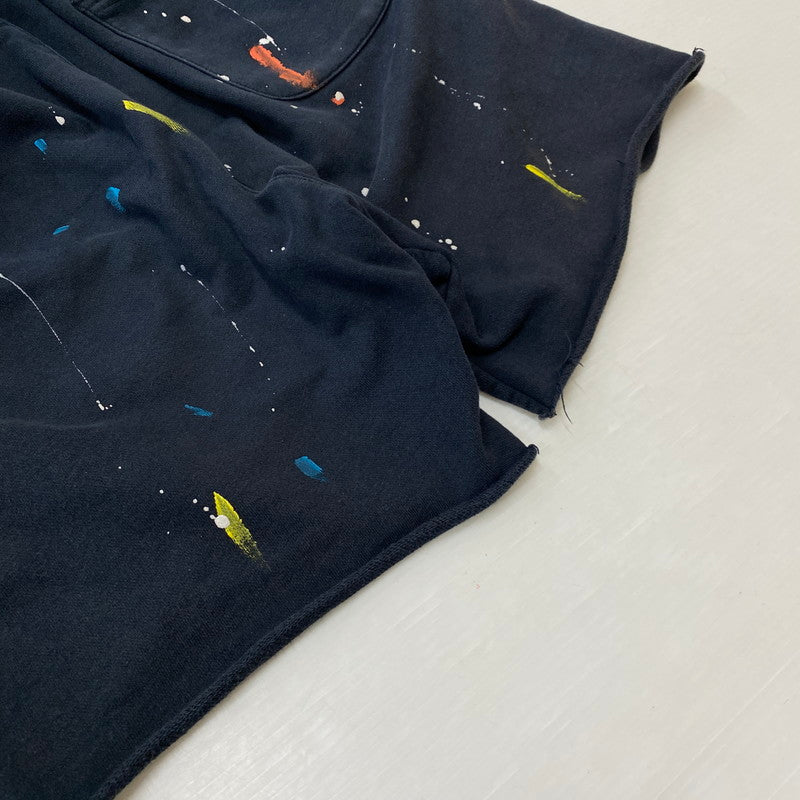 【中古品】【メンズ】 GALLERY DEPT. ギャラリーデプト SWEAT SHORT J7124 651 スウェット ショート ボトムス ハーフパンツ 153-260629-ss-08-tei サイズ:M カラー:ブラック系 万代Net店