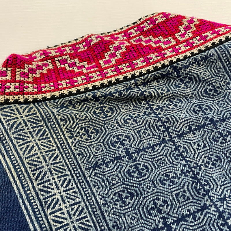【中古品】【メンズ】 UNKNOWN HMONG BATIK HAORI モンろうけつ染め 羽織り アウター 145-260626-sa-10-tei サイズ:不明 万代Net店