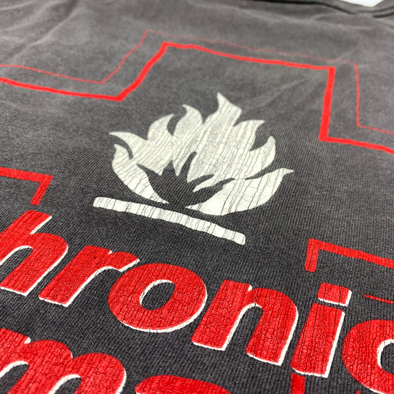 【中古品】【メンズ】 SAINT Mxxxxxx セント マイケル 23SS L/S TEE UNKNOWN SM-S23-0000-027 ロングスリーブ Tシャツ アンノウン 長袖 トップス ヴィンテージ加工 142-260627-ko-15-tei サイズ:XL カラー:グレー 万代Net店