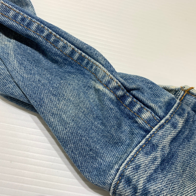 【現状渡し品】【メンズ】 Levi's リーバイス 4TH DENIM JACKET 75505-0212 80S-90S フォース デニム ジャケット ライトアウター リメイク 145-260629-ko-05-tei サイズ:34 カラー:インディゴ 万代Net店