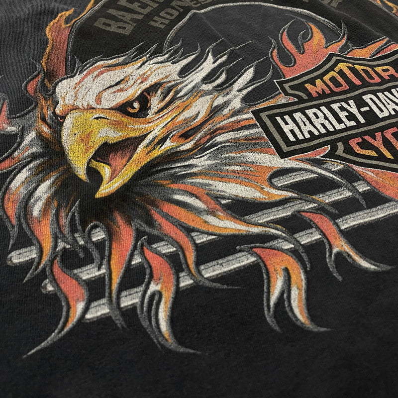 【中古品】【メンズ】 HARLEY-DAVIDSON ハーレー ダビットソン 00's USA製 POCKET TEE 2000年代 アメリカ製 ポケット Tシャツ 半袖 トップス 145-260630-sa-11-tei サイズ:2XL カラー:グレー 万代Net店