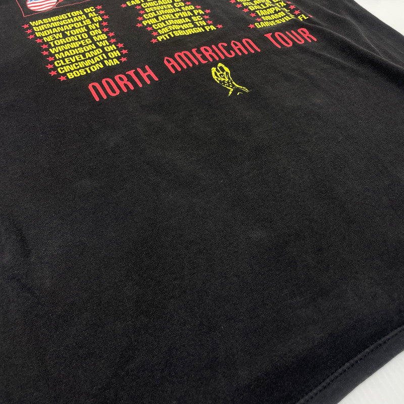 【中古品】【メンズ】 BROCKUM ブロッカム ROLLING STONES 1994-1995 VOODOO WORLD TOUR TEE ローリング ストーンズ 1994~1995年 ヴードゥー ワールド ツアー Tシャツ 半袖 トップス 145-260701-sa-24-tei サイズ:XL カラー:ブラック 万代Net店