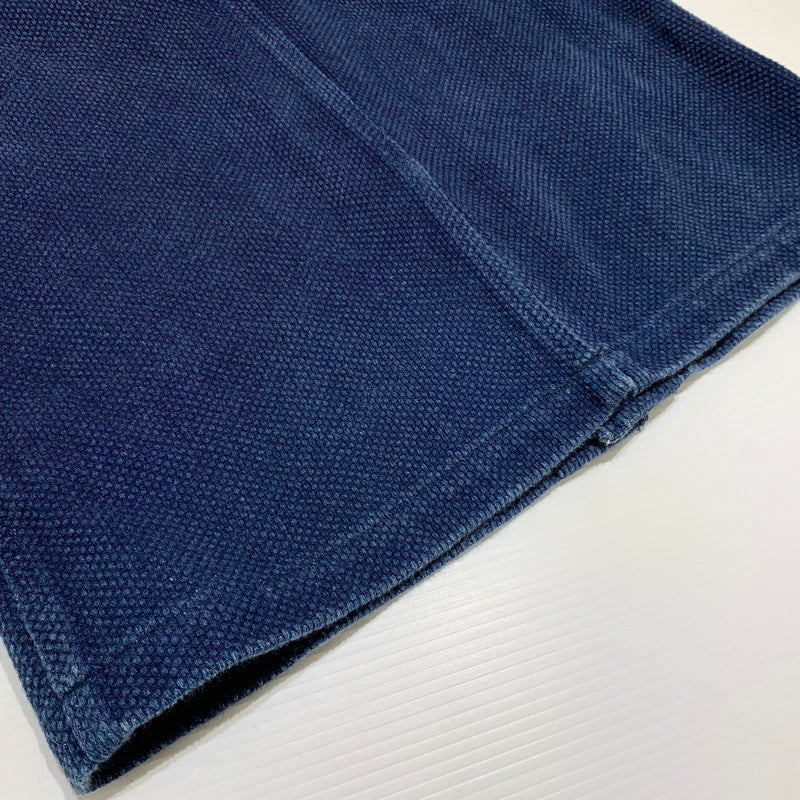 【中古品】【メンズ】 MOMOTARO JEANS 桃太郎ジーンズ SASHIKO COVERALL 刺し子 カバーオール ライトアウター 145-260707-yo-19-tei サイズ:38 カラー:インディゴ 万代Net店