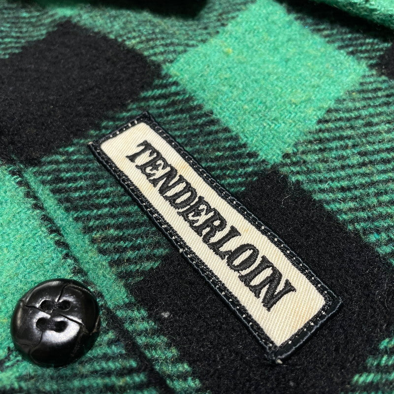 【中古品】【メンズ】 TENDERLOIN テンダーロイン T-BUFFALO JKT 2ND ティーバッファロー ジャケット セカンド アウター 142-260707-sa-15-tei サイズ:M カラー:グリーン 万代Net店