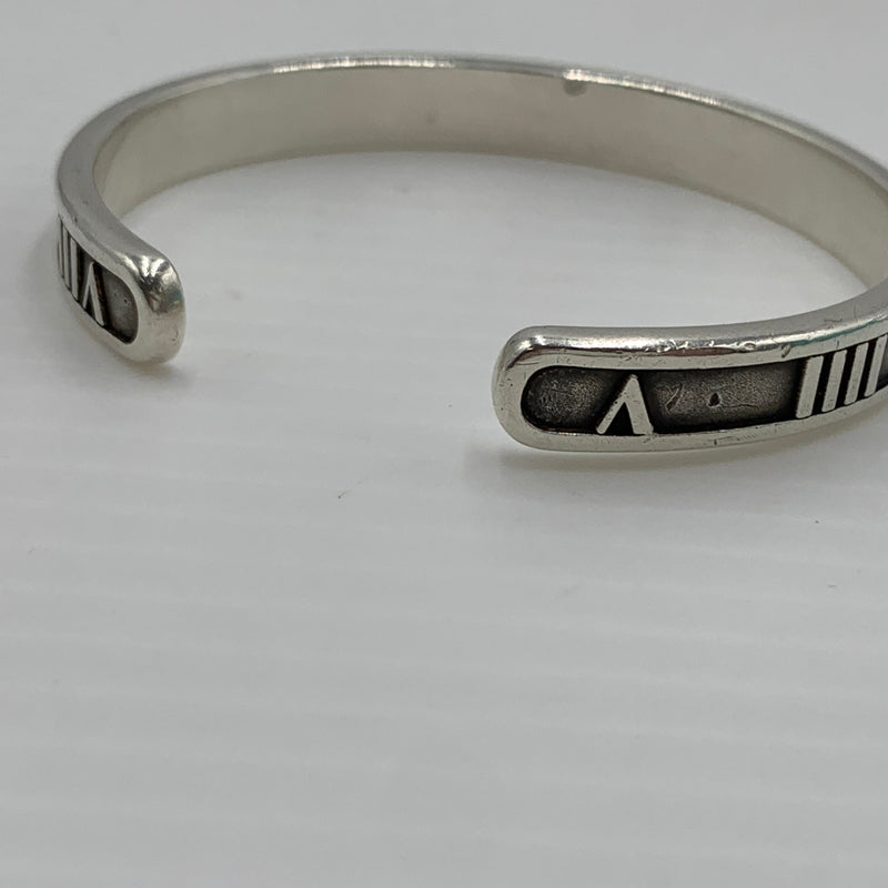 【中古品】【メンズ】 Tiffany & Co. ティファニーアンドコー 925 アトラスバングル アクセサリー 182-260710-ko-09-tei カラー:シルバー 万代Net店