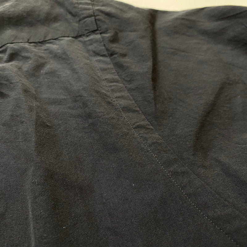 【中古品】【メンズ】 COMOLI コモリ 22AW REGULAR COLLAR L/S DRESS SHIRT W03-02001 2022年 秋冬 レギュラー カラー ロングスリーブ ドレス シャツ 長袖 トップス 140-260712-sa-04-tei サイズ:3 カラー:ブラック系 万代Net店
