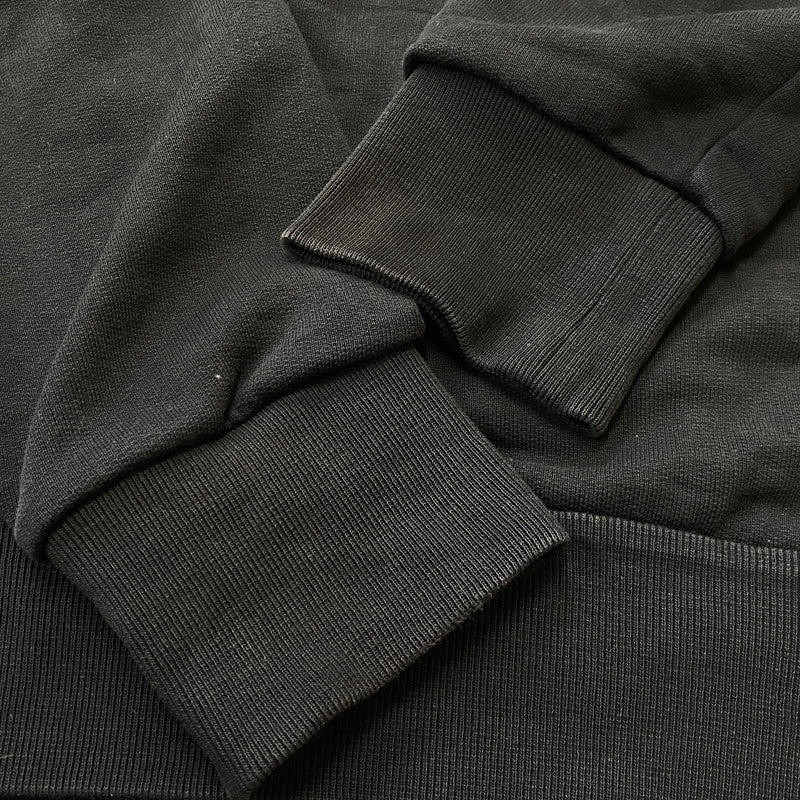 【中古品】【メンズ】 MONCLER モンクレール FELPA CON ZIP BLACK I20918G00037 フェルパ コン ジップ ブラック アウター 141-260712-sa-03-tei サイズ:S カラー:ブラック 万代Net店