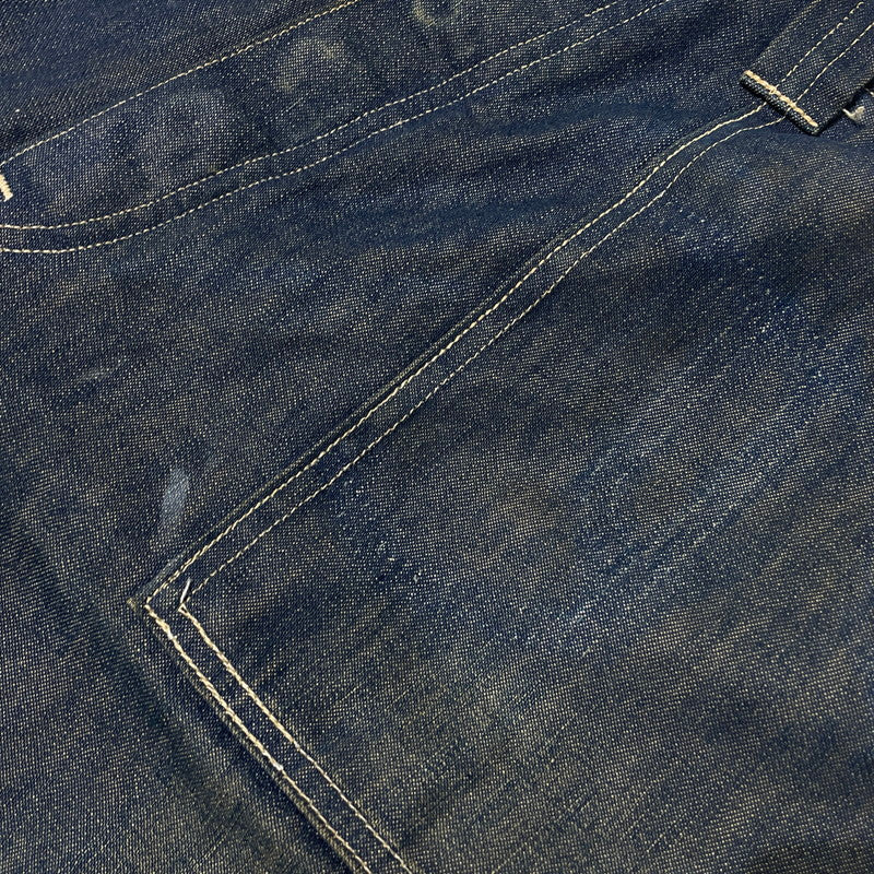 【中古品】【メンズ】 LEVI'S VINTAGE CLOSING リーバイスヴィンテージクロージング LOT 66 BIB OVERALL CUSTOMIZE DENIM PANTS ビブ オーバーオール カスタマイズ デニムパンツ ボトムス 156-260713-yo-01-tei サイズ:W32/L32 カラー:インディゴ 万代Net店