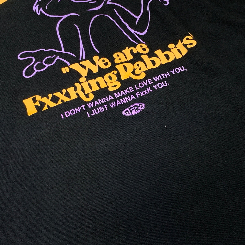 【中古品】【メンズ】 #FR2 エフアールツー CAUTION PRINT S/S TEE コーション プリント ショートスリーブ Tシャツ 半袖 トップス 142-260720-ko-35-tei サイズ:XL カラー:ブラック 万代Net店