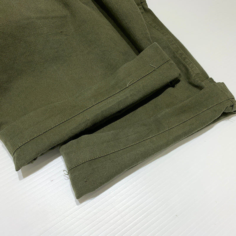 【中古品】【メンズ】 FRENCH MILITARY フレンチミリタリー M-47 CARGO PANT カーゴパンツ ボトムス ミリタリーパンツ 後期型 156-260720-ko-29-tei サイズ:25 カラー:カーキ 万代Net店