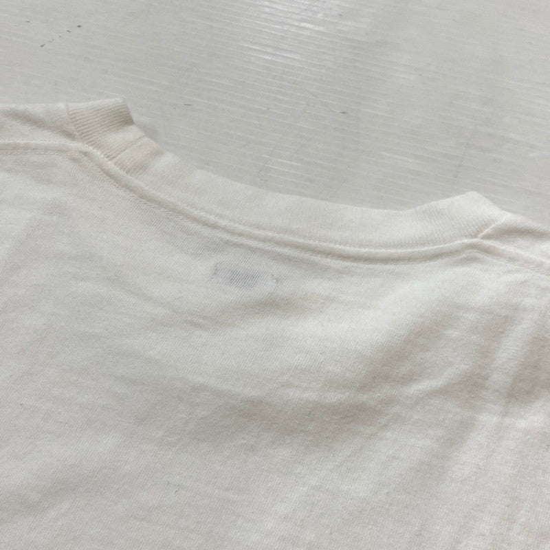 【中古品】【メンズ】 SEQUEL スィークェル EMBROIDERY LOGO TEE 刺繍 ロゴ Tシャツ 半袖 トップス 142-260721-sa-02-tei サイズ:L カラー:ホワイト 万代Net店