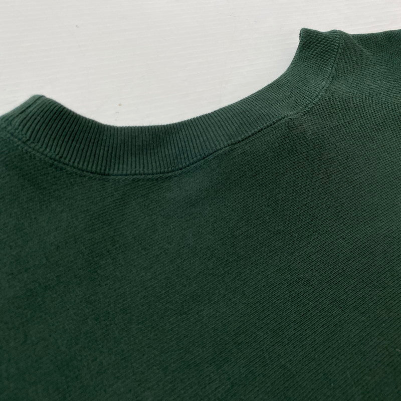 【中古品】【メンズ】 MERCEDES ANCHOR INC. アンカーインク × CHAMPION チャンピオン REVERSE WEAVE SWEAT "INTERNET" リバース ウェーブ スウェット インターネット 長袖 トップス トレーナー 140-260724-sa-12-tei サイズ:L カラー:グリーン 万代Net店