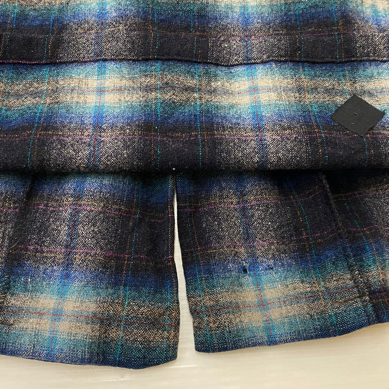 【現状渡し品】【メンズ】 PENDLETON ペンドルトン 70’s VINTAGE WOOL BOARD SHIRT 70年代 ヴィンテージ ウール ボワード シャツ 長袖 トップス 145-260724-sa-10-tei サイズ:L カラー:チェック 万代Net店