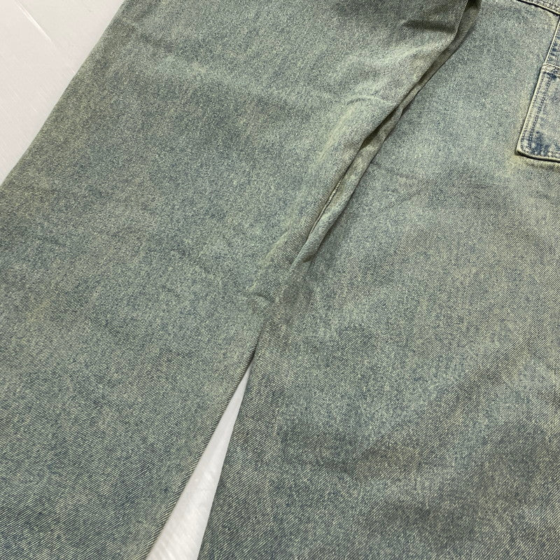 【中古品】【メンズ】 HUF ハフ KINDA LOOSE DOUBLE KNEES DENIM PANTS ルーズ ダブルニー カイダン デニム パンツ ボトムス ジーンズ 153-260801-sa-26-tei サイズ:32 カラー:インディゴ 万代Net店