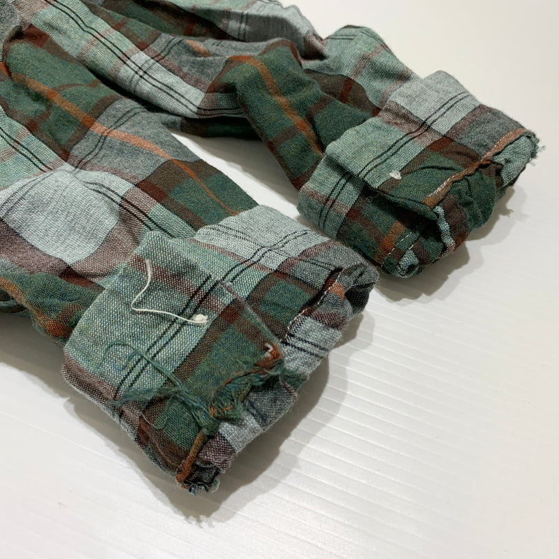 【現状渡し品】【メンズ】 Mac Phergus マックファーガス RAYON L/S CHECK SHIRT VINTAGE レーヨン ロングスリーブ チェック シャツ 長袖 トップス ラグジュアリー フランネル ヴィンテージ 145-260802-ko-04-tei サイズ:XL カラー:グリーン 万代Net店