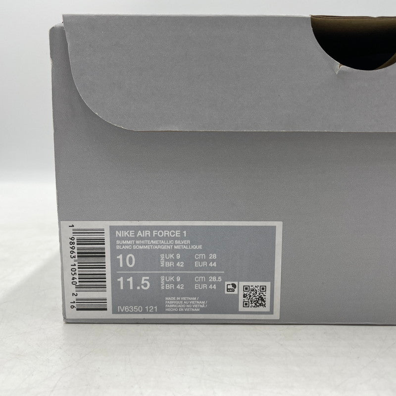 【中古美品】【メンズ】 NIKE ナイキ AIR FORCE 1 "HALLOWEEN SCREAM" IV6350-121 エアフォース1 ハロウィン スクリーム スニーカー 靴 シューズ 160-260804-yo-09-tei サイズ:28cm カラー:ホワイト 万代Net店