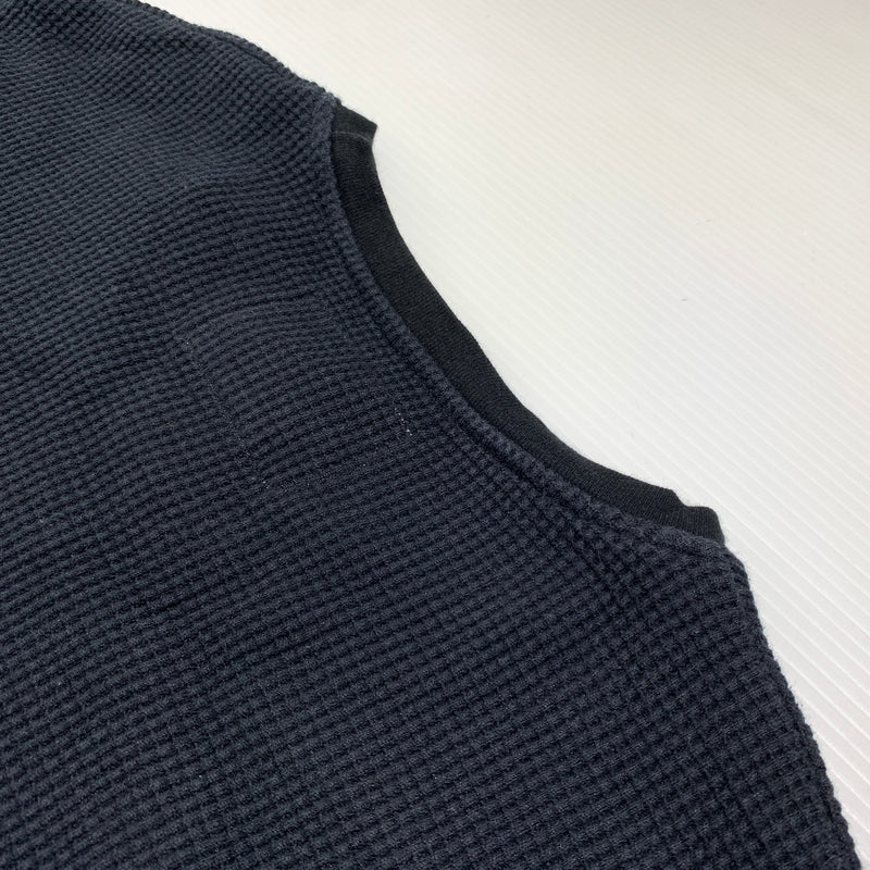 【中古品】【メンズ】 WTAPS ダブルタップス WAFFLE L/S COPO 211ATDT-CSM28 ワッフル ロングスリーブ Tシャツ 長袖 トップス サーマルカット 142-260809-ko-20-tei サイズ:03 カラー:ブラック 万代Net店