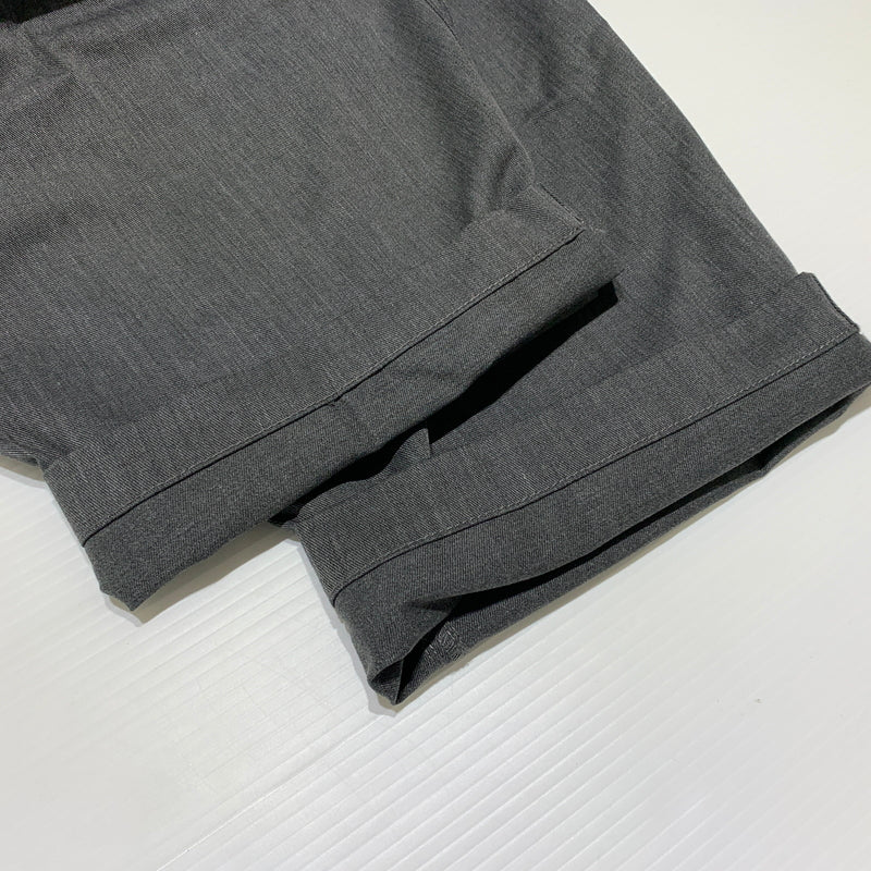 【中古品】【メンズ】 F.A.T. エフエーティー × RED CAP レッドキャップ 別注 コラボ 3TUCK WIDE PANT F32510-PN21-AB 3タック ワイ パンツ ボトムス チノパン 153-260809-ko-31-tei サイズ:SKINNY カラー:グレー 万代Net店