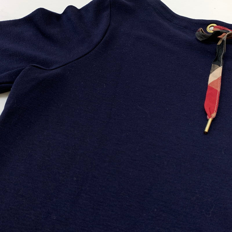 【中古品】【レディース】 BLUE LABEL CRESTBRIDGE ブルーレーベル クレストブリッジ DRESS 55J86-855-29 ドレス トップス ワンピース 168-260820-sa-06-tei サイズ:38 カラー:ネイビー 万代Net店