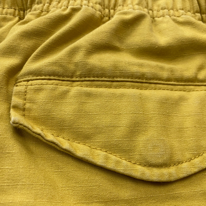 【中古品】【メンズ】 STUSSY ステューシー RIPSTOP CARGO BEACH SHORT PANT 112297 リップストップ カーゴ ビーチ ショート パンツ ボトムス 153-260819-sa-01-teih サイズ:L カラー:イエロー 万代Net店