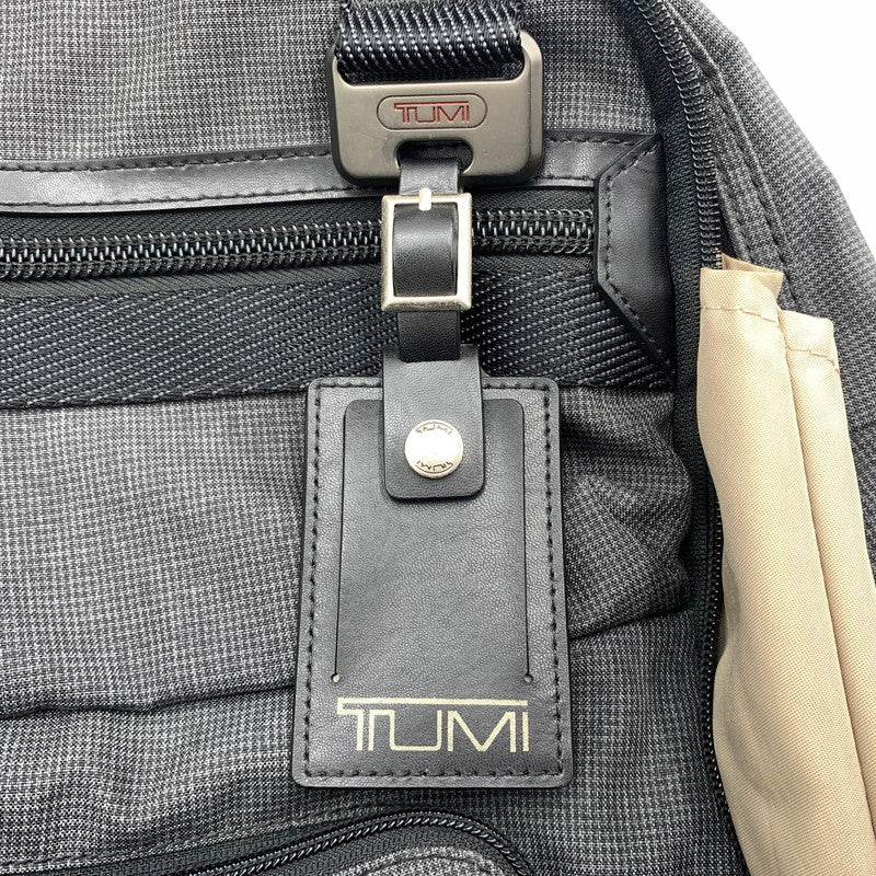 【中古品】【メンズ】 TUMI トゥミ BACK PACK 69394HGYO バックパック カバン ビジネスバッグ リュック 188-260823-ko-15-teih カラー:グレー 万代Net店