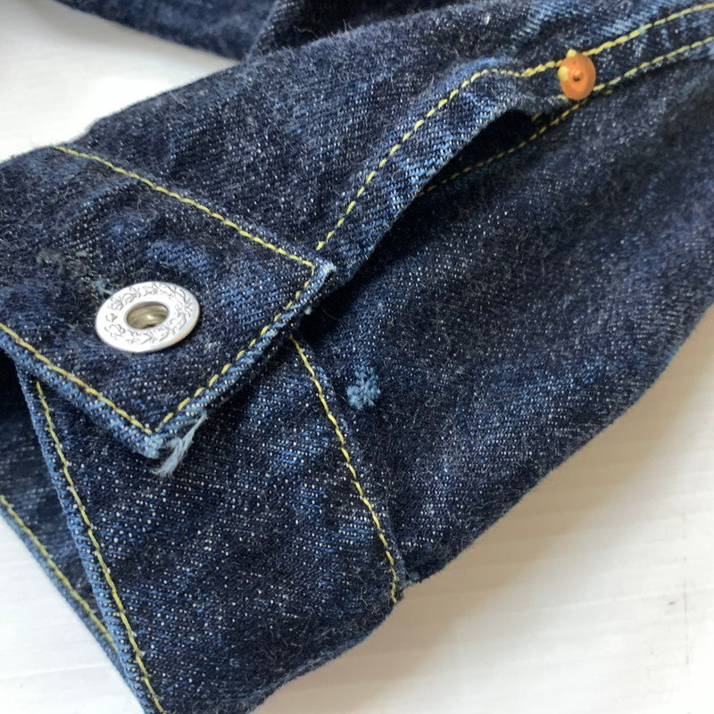 【中古品】【メンズ】 TCB Jeans ティーシービージーンズ 1ST TYPE DENIM JACKET ファーストタイプ デニムジャケット ライトアウター Gジャン 145-260823-ko-03-teih サイズ:46 カラー:インディゴ 万代Net店
