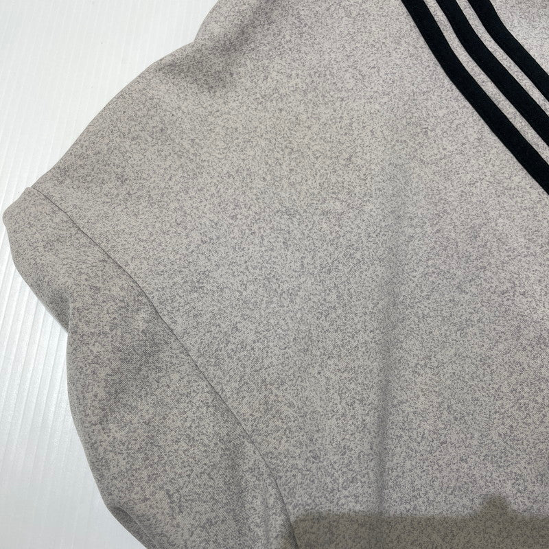 【中古品】【メンズ】 ADIDAS アディダス TRACK JACKET AD-2810 トラックジャケット ライトアウター デサント製 148-260826-yo-12-teih サイズ:S-M カラー:グレー 万代Net店