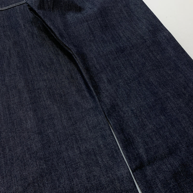 【中古品】【メンズ】 GRAPHPAPER グラフペーパー SELVAGE DENIM FIVE POCKET WIDE STRAIGHT PANTS GU263-40059RB セルヴィッジ デニム ファイブ ワイド ストレート パンツ ボトムス ジーンズ 151-260826-sa-17-tei サイズ:2 カラー:インディゴ 万代Net店