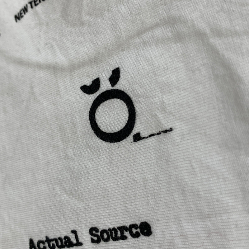 【中古品】【メンズ】 ACTUAL SOURCE アクチュアル ソース × FRESH SERVICE フレッシュ サービス L/S BOOK TEE ロング スリーブ ブック Tシャツ 長袖 トップス 140-260826-sa-10-tei サイズ:L カラー:ホワイト 万代Net店