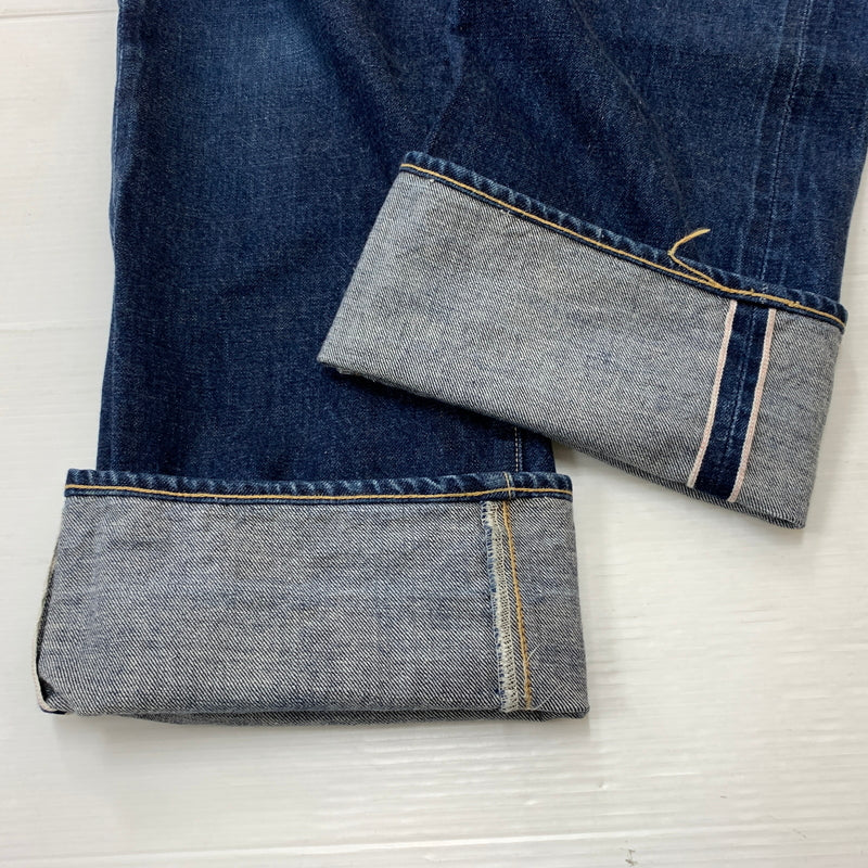 【中古品】【メンズ】 KAPTAIN SUNSHINE キャプテン サンシャイン BAGGY CUT DENIM バギー カット デニム ボトムス ジーンズ 156-260825-sa-10-tei サイズ:34 カラー:インディゴ 万代Net店