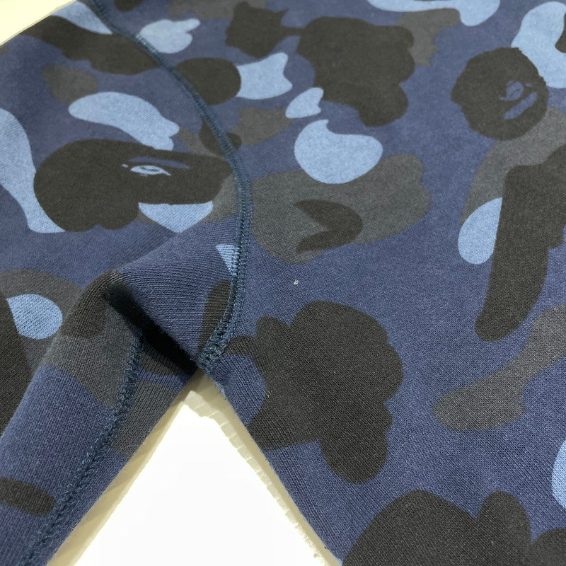 【現状渡し品】【メンズ】 A BATHING APE アベイシングエイプ CAMO TIGER FULL ZIP HOODIE 001ZPG301006X カモ タイガー フルジップ フーディ トップス フルジップパーカー 142-260826-ko-13-teih サイズ:L カラー:ブルー 万代Net店