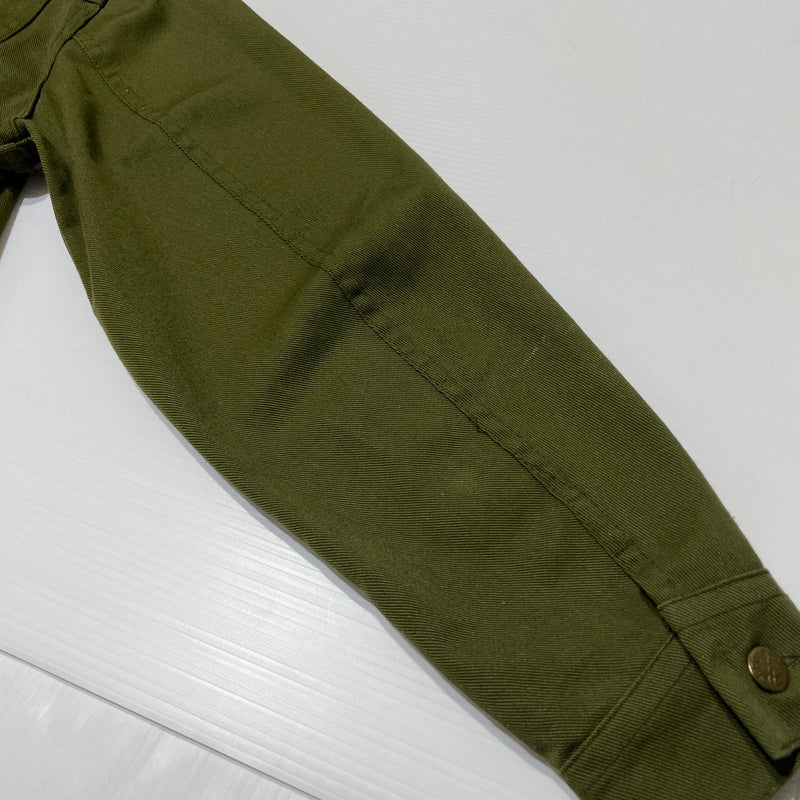 【現状渡し品】【メンズ】 Lee リー 70's TWILL TRUCKER JACKET 70年代 ツイル トラッカージャケット アウター ボタン裏刻印21 145-260902-ss-02-tei サイズ:不明 カラー:カーキ 万代Net店