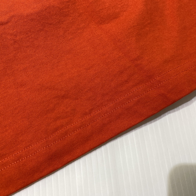 【中古品】【メンズ】 WTAPS ダブルタップス × CHAMPION チャンピオン 別注コラボ ACADEMY LS T-SHIRTS "ORANGE" 232HBCHD-CSM01S アカデミー ロングスリーブ Tシャツ 長袖 トップス 142-260831-yo-05-tei サイズ:XL カラー:オレンジ 万代Net店