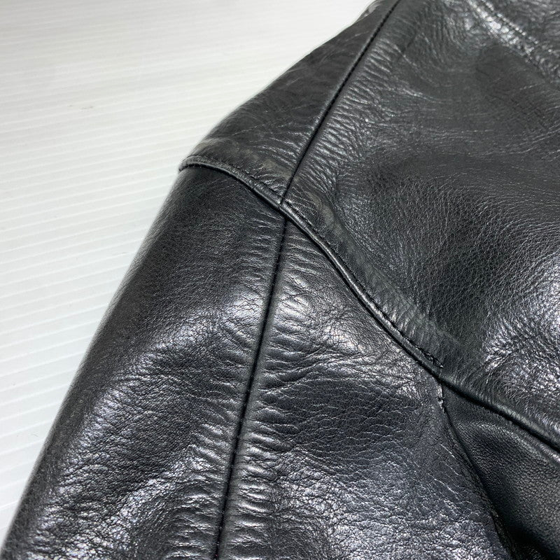 【中古品】【メンズ】 NONNATIVE ノンネイティブ COWHIDE RIDERS JACKET TNP-NN-J-6003 カウレザー ライダーズジャケット アウター 140-260904-ko-09-teih サイズ:3 カラー:ブラック 万代Net店