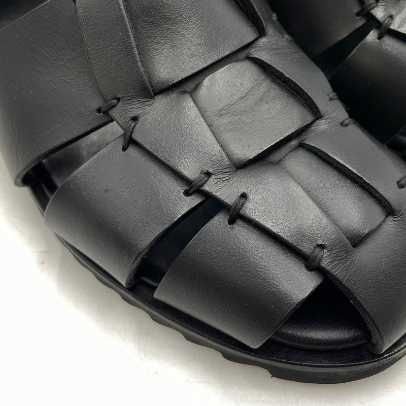 【中古品】【メンズ】 PARABOOT パラブーツ PACIFIC NOIR GURKHA SANDAL パシフィック ノワール グルカ サンダル 靴 164-260904-yo-20-teih サイズ:40 カラー:BLACK 万代Net店