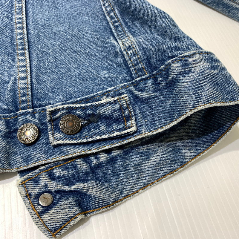 【中古品】【メンズ】 LEVI'S リーバイス 80’s VINTAGE DENIM JACKET 527 70506-0217 80年代 ヴィンテージ デニム ジャケット アウター 145-260903-sa-04-teih サイズ:38 カラー:インディゴ 万代Net店