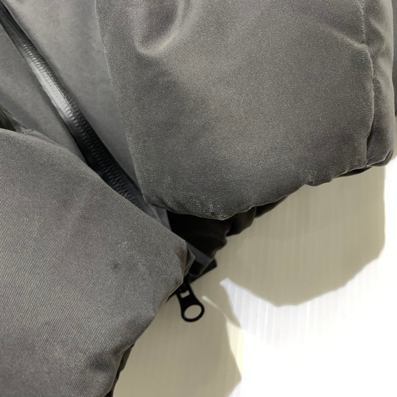 【中古品】【メンズ】 NANGA ナンガ DOWN JACKET ダウンジャケット アウター ダウン フェザー 144-260909-ko-01-teih サイズ:M カラー:グレー 万代Net店