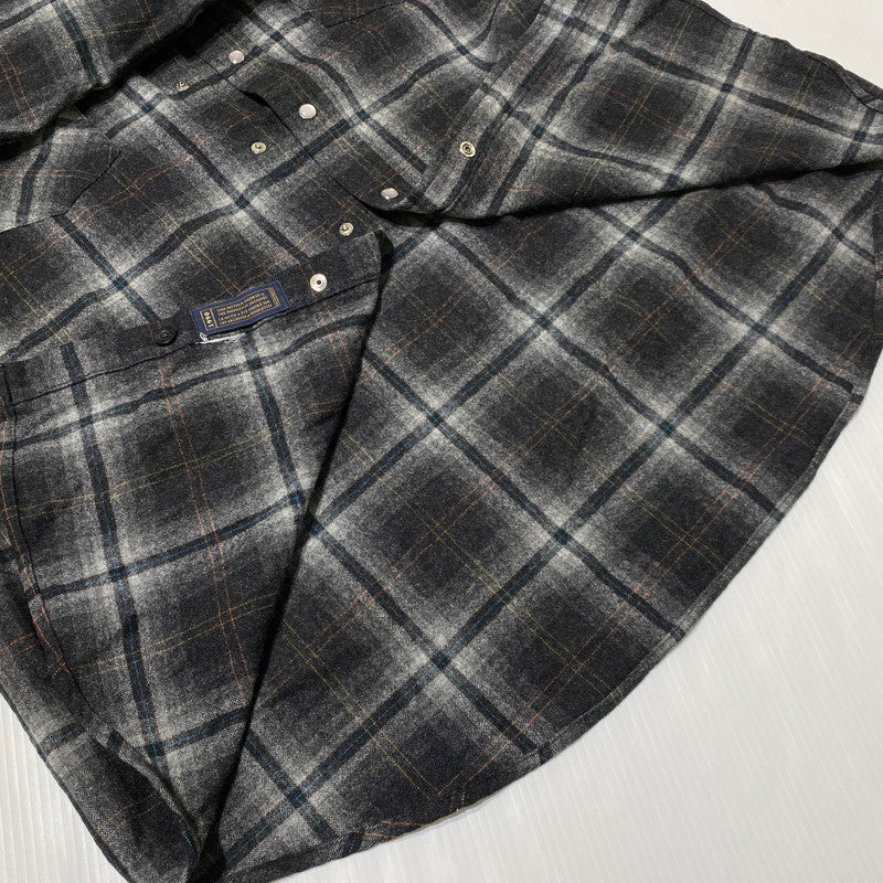 【中古品】【メンズ】 PENDLETON ペンドルトン CANYON SHIRT MADE IN MEXICO キャニオン シャツ トップス メキシコ製 145-260917-ss-07-teih サイズ:XL カラー:ブラック 万代Net店