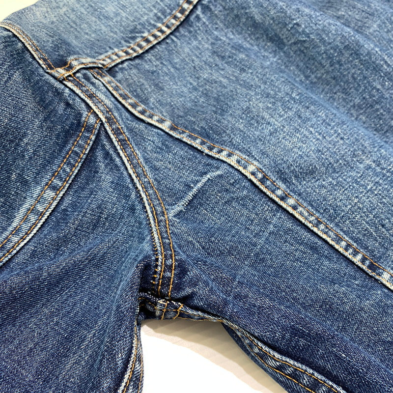 【現状渡し品】【メンズ】 Levi's リーバイス DENIM JACKET VINTAGE 70505-0217 デニムジャケット ライトアウター Gジャン ボタン裏刻印529 ヴィンテージ 145-260913-ko-13-teih サイズ:38 カラー:インディゴ 万代Net店