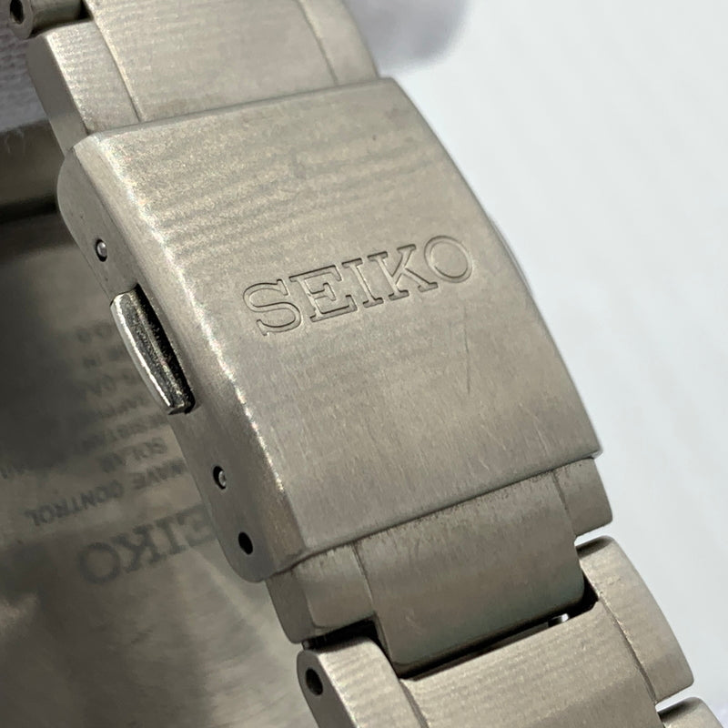 【中古品】【メンズ】 SEIKO セイコー SEIKO SELECTION SOLAR 7B75-0AA0 セイコー セレクション ソーラー 腕時計 197-260915-sa-25-teih カラー:シルバー 万代Net店