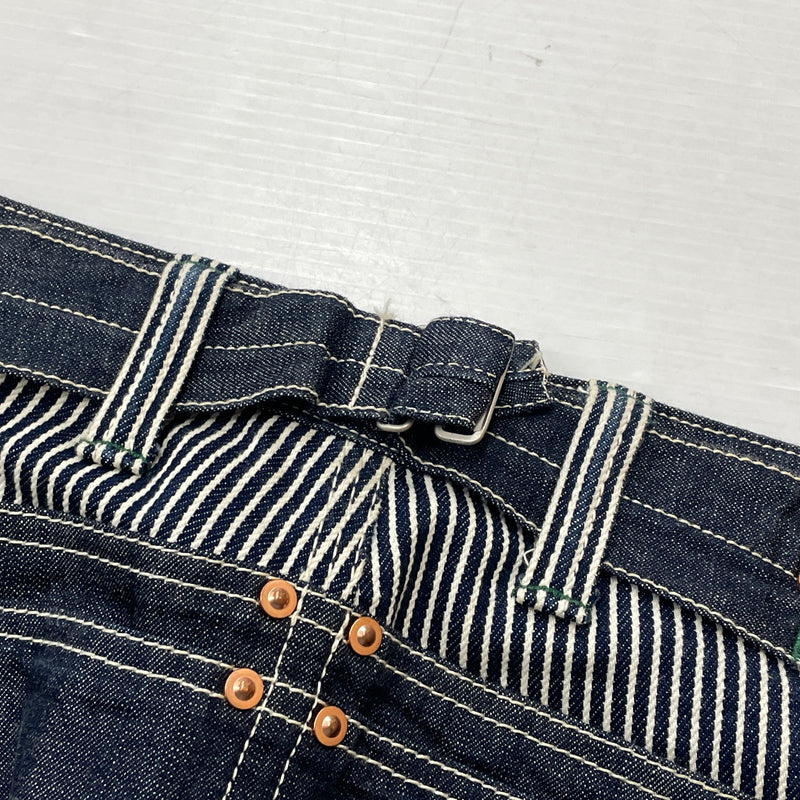 【中古品】【メンズ】 サムライ自動車倶楽部 DOUBLE KNEE PANTS SM210WHC ダブルニー パンツ ボトムス ジーンズ 156-260913-sa-22-teih サイズ:34 カラー:インディゴ 万代Net店